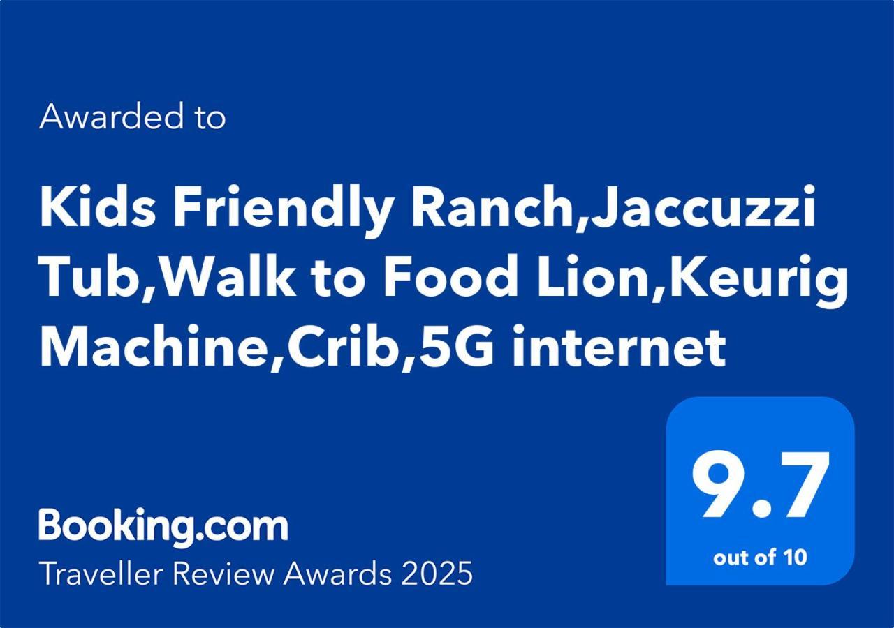 Kids Friendly Ranch,jaccuzzi Tub,walk To Food Lion,keurig Machine,crib,5g Internet * Cary